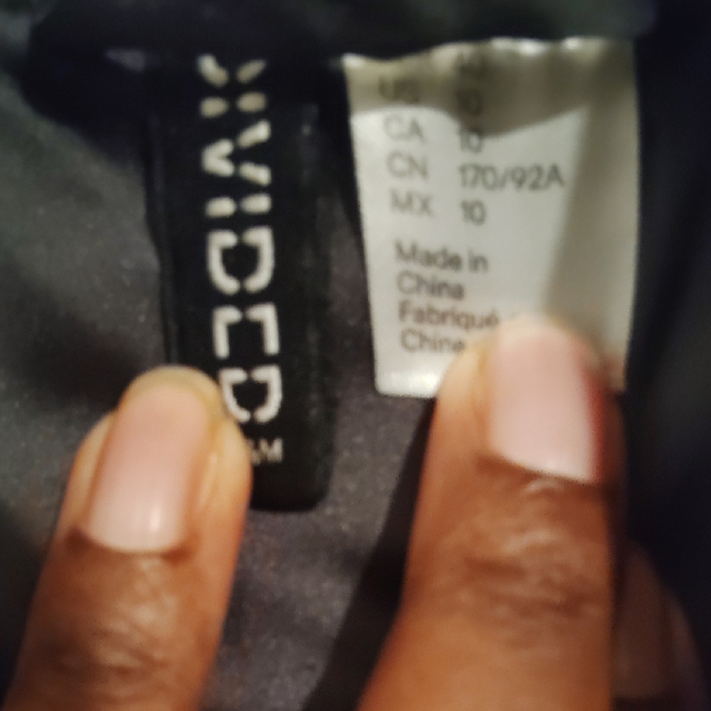 Chateau Sleek Black Bomber Jacket - Picture 2 of 2